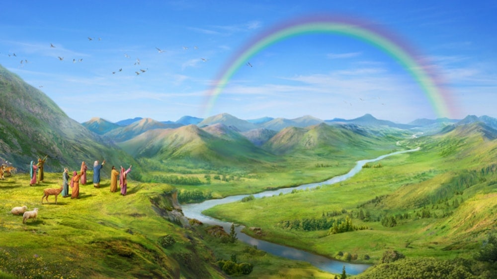 God’s Sorrow Behind the Rainbow