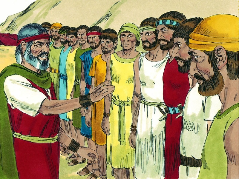 Numbers 13: Spies Sent to Canaan