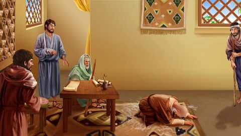 Job 1 - The Temptation of Job: Job Loses His Children and Property