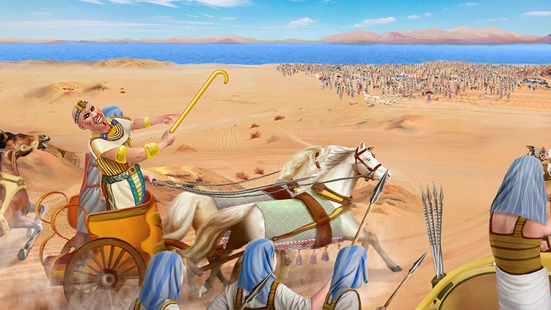 Exodus 14: Pharaoh Pursues the Israelites