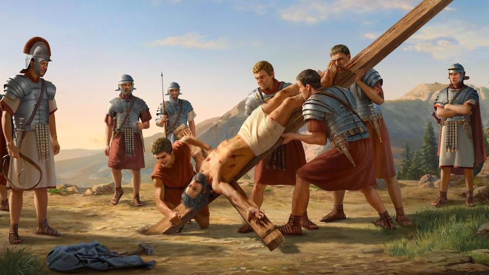 Peter crucified upside down