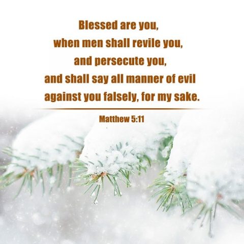 Blessed Are You, When Men Shall Revile You - Matthew 5-11