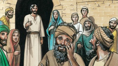 Jesus Heals Two Blind Men