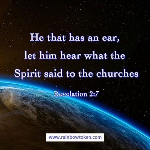 Revelation 2-7 - He that has an ear, let him hear