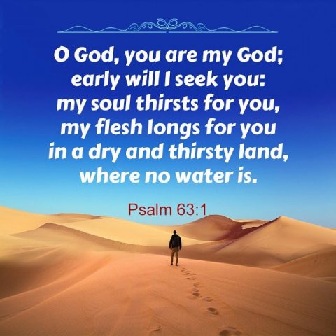 O God, you are my God - Psalm 63-1