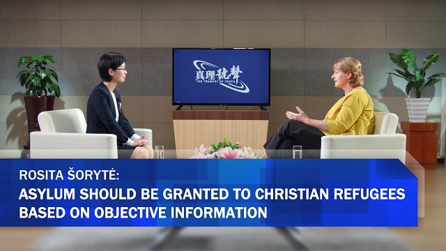 Rosita Šorytė,Asylum Should be Granted to Christian Refugees
