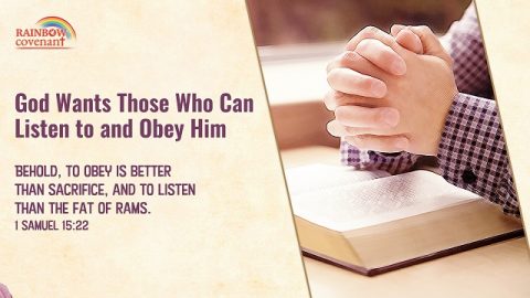 1 Samuel 15:22 - Obedience to God