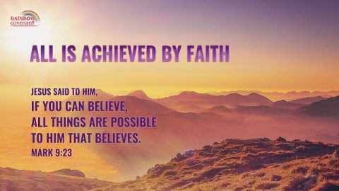 Mark 9 23 - All Things Are Possible If You Believe - bible verse of the day