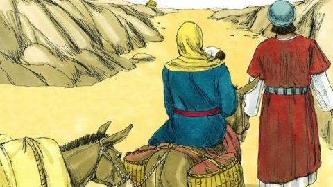 The Flight to Egypt - Bible Story