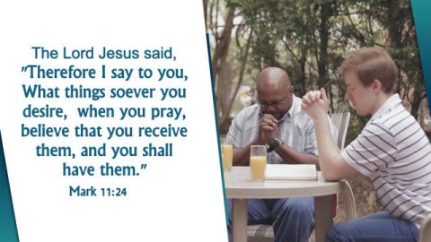 Mark 11 24 - Receive What You Believe
