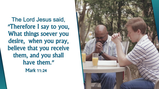 Mark 11 24 - Receive What You Believe