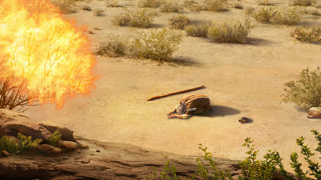 Moses at Mount Sinai