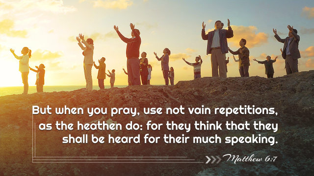 Matthew 6-7 - Pray to God