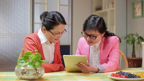 Christian looking tablet