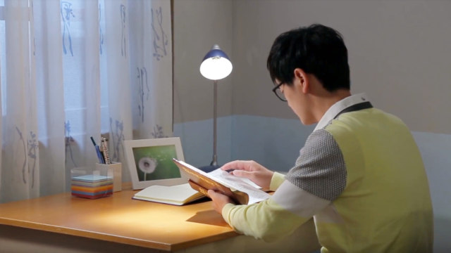 Christian reading the word of God