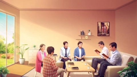 Christian reading the word of God