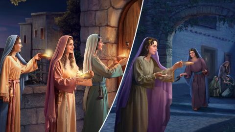 What the wise virgins and the foolish virgins are